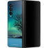 StockTrek Aurora Borealis over a lake in Norway Galaxy Z Fold3 5G Skin
