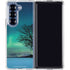 StockTrek Aurora Borealis over a lake in Norway Galaxy Z Fold6 Clear Case