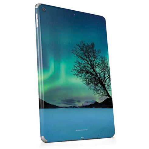 StockTrek Aurora Borealis over a lake in Norway Apple iPad Skin