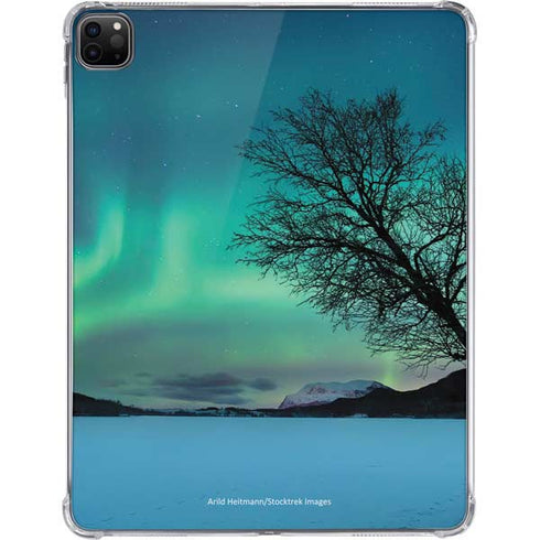 StockTrek Aurora Borealis over a lake in Norway iPad Pro 11in (2024) Clear Case