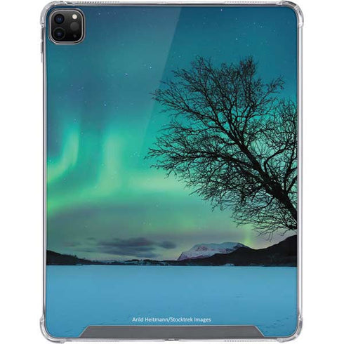StockTrek Aurora Borealis over a lake in Norway iPad Cases