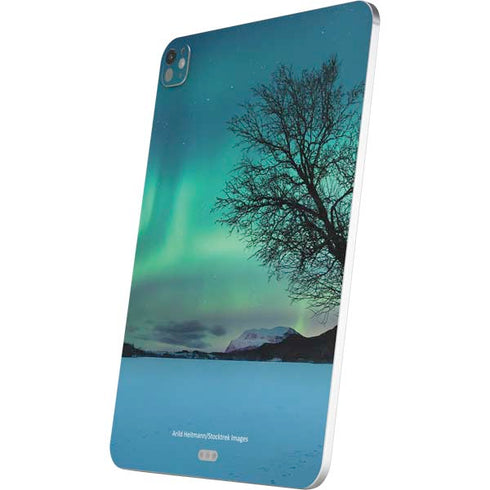 StockTrek Aurora Borealis over a lake in Norway iPad Pro 13in M4 (2024) Skin