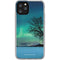 StockTrek Aurora Borealis over a lake in Norway iPhone 11 Pro Clear Case