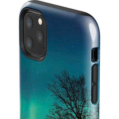 StockTrek Aurora Borealis over a lake in Norway iPhone 11 Pro Max Impact Case