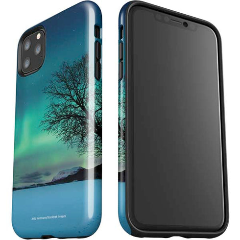 StockTrek Aurora Borealis over a lake in Norway iPhone 11 Pro Max Impact Case