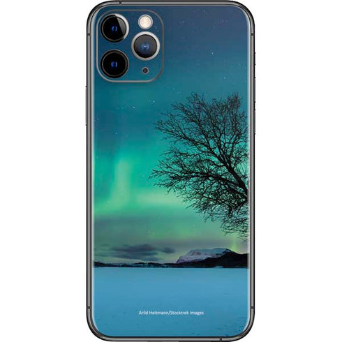 StockTrek Aurora Borealis over a lake in Norway iPhone 11 Pro Skin