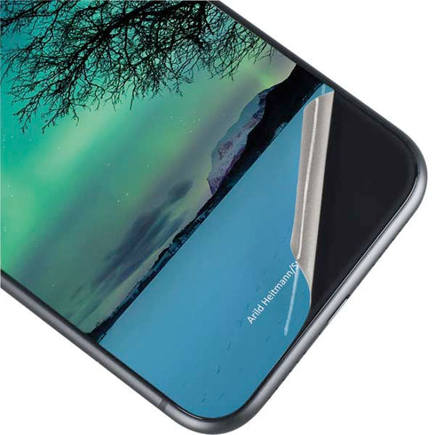 StockTrek Aurora Borealis over a lake in Norway iPhone 11 Skin
