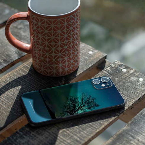 StockTrek Aurora Borealis over a lake in Norway iPhone 11 Skin