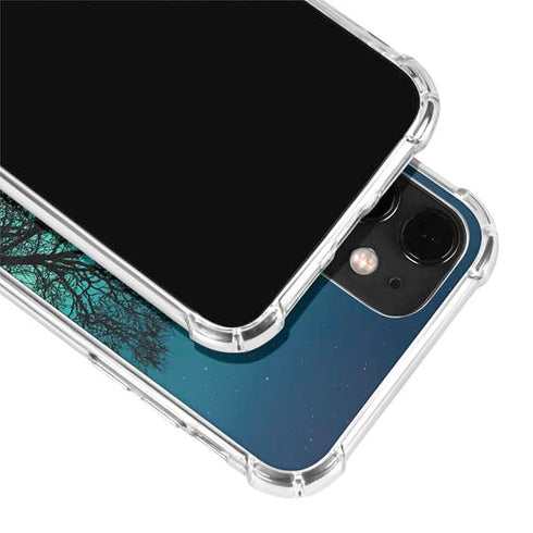 StockTrek Aurora Borealis over a lake in Norway iPhone 12 Clear Case