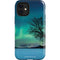 StockTrek Aurora Borealis over a lake in Norway iPhone 12 Mini Impact Case
