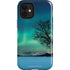 StockTrek Aurora Borealis over a lake in Norway iPhone 12 Mini Impact Case