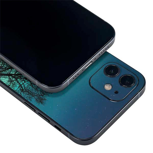 StockTrek Aurora Borealis over a lake in Norway iPhone 12 Mini Skin