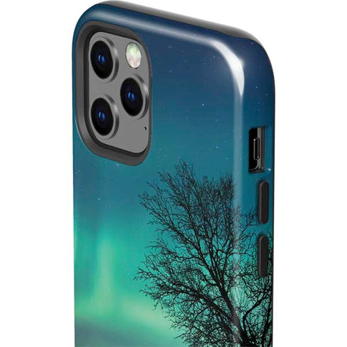 StockTrek Aurora Borealis over a lake in Norway iPhone 12 Pro Impact Case