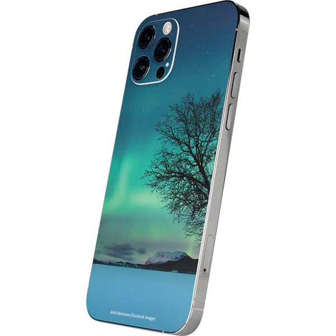 StockTrek Aurora Borealis over a lake in Norway iPhone 12 Pro Max Skin