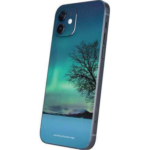 StockTrek Aurora Borealis over a lake in Norway iPhone 12 Skin