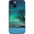 StockTrek Aurora Borealis over a lake in Norway iPhone 13 Mini Skin