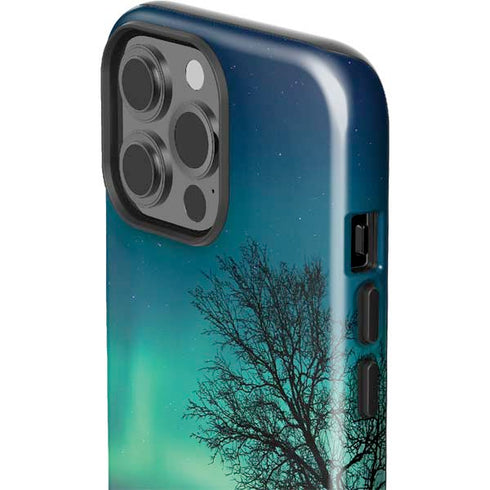 StockTrek Aurora Borealis over a lake in Norway iPhone 13 Pro Max Impact Case