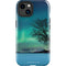 StockTrek Aurora Borealis over a lake in Norway iPhone 14 Plus Impact Case