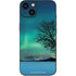 StockTrek Aurora Borealis over a lake in Norway iPhone 14 Plus Skin