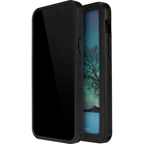 StockTrek Aurora Borealis over a lake in Norway iPhone 14 Pro Max Waterproof Case