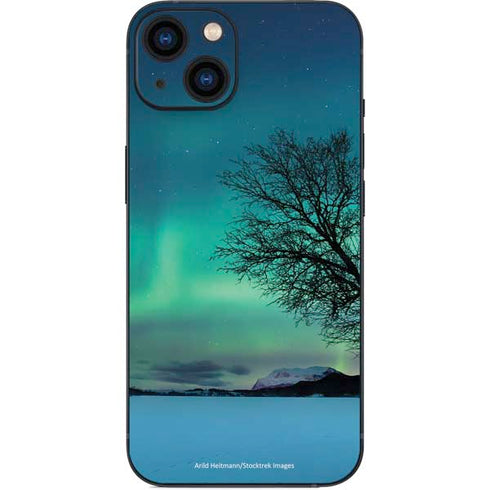 StockTrek Aurora Borealis over a lake in Norway iPhone Skins