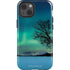 StockTrek Aurora Borealis over a lake in Norway iPhone 15 Plus Impact Case