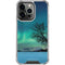 StockTrek Aurora Borealis over a lake in Norway iPhone 15 Pro Clear Case
