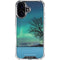 StockTrek Aurora Borealis over a lake in Norway iPhone 16 Plus Clear Case