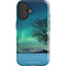 StockTrek Aurora Borealis over a lake in Norway iPhone 16 Plus Impact Case
