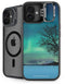 StockTrek Aurora Borealis over a lake in Norway iPhone 16 Plus Kickstand Case