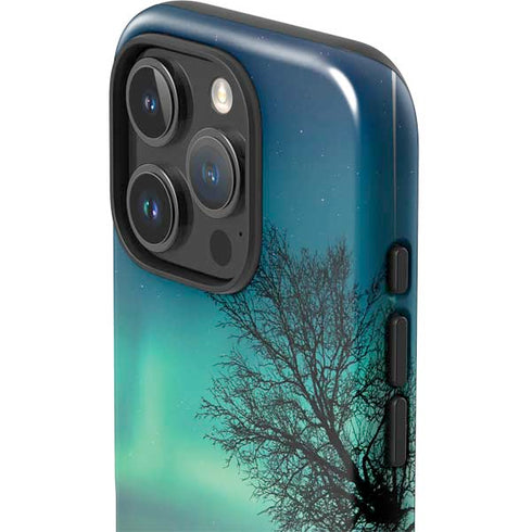 StockTrek Aurora Borealis over a lake in Norway iPhone 16 Pro Max Impact Case