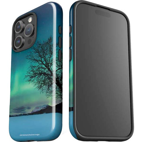 StockTrek Aurora Borealis over a lake in Norway iPhone 16 Pro Max Impact Case