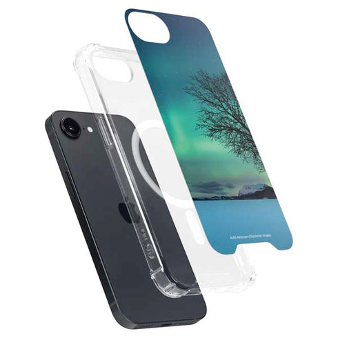 StockTrek Aurora Borealis over a lake in Norway iPhone 16e MagSafe Case