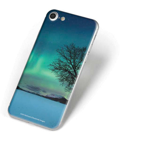 StockTrek Aurora Borealis over a lake in Norway iPhone 8 Skin