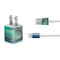 StockTrek Aurora Borealis over a lake in Norway iPhone Charger (5W USB) Skin