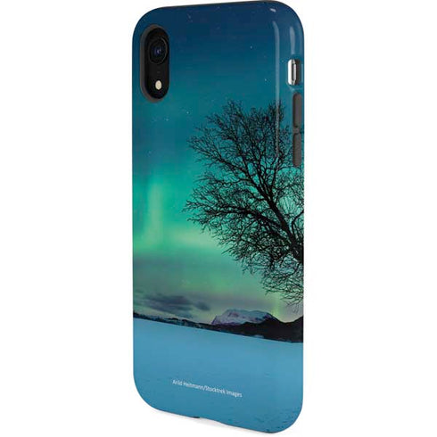 StockTrek Aurora Borealis over a lake in Norway iPhone XR Pro Case