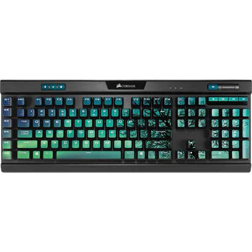 StockTrek Aurora Borealis over a lake in Norway K95 RGB PLATINUM Mechanical Gaming Keyboard Skin