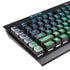 StockTrek Aurora Borealis over a lake in Norway K95 RGB PLATINUM Mechanical Gaming Keyboard Skin