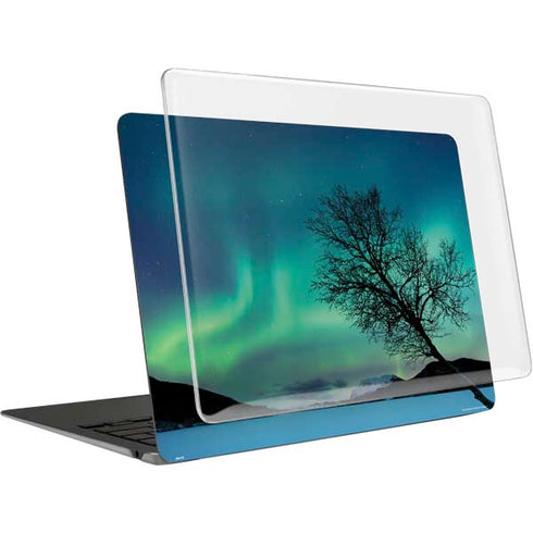 StockTrek Aurora Borealis over a lake in Norway MacBook Air 13in M1 (2021) Case plus Skin