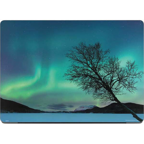 StockTrek Aurora Borealis over a lake in Norway Apple MacBook Pro 14-inch Skin