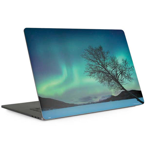 StockTrek Aurora Borealis over a lake in Norway MacBook Skins