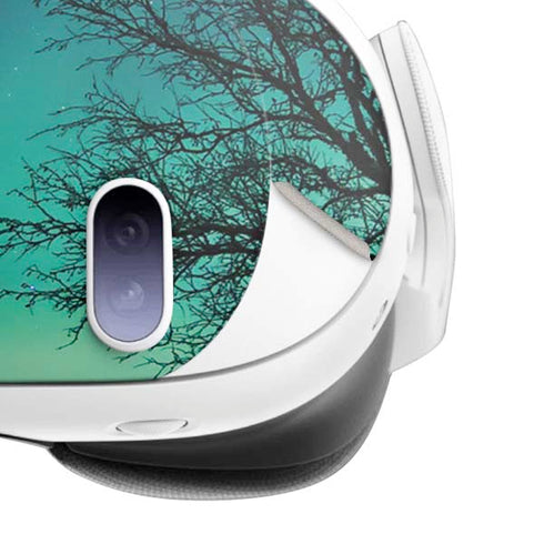 StockTrek Aurora Borealis over a lake in Norway Meta Quest 3 Skin