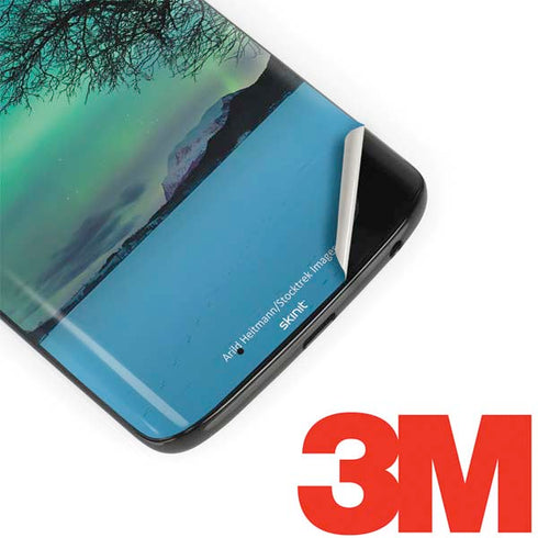 StockTrek Aurora Borealis over a lake in Norway Moto G6 Skin