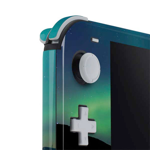 StockTrek Aurora Borealis over a lake in Norway Nintendo Switch Lite Skin