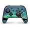 StockTrek Aurora Borealis over a lake in Norway Nintendo Switch Pro Controller Skin
