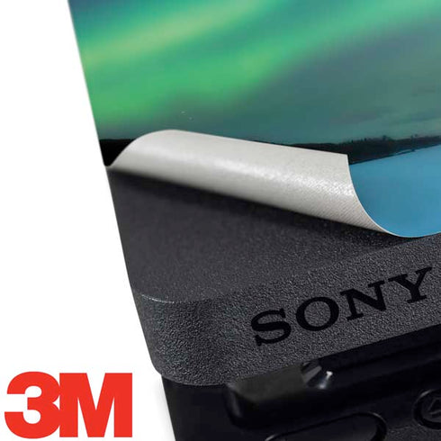 StockTrek Aurora Borealis over a lake in Norway PS4 Slim Skin