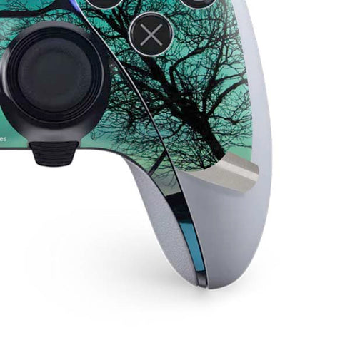 StockTrek Aurora Borealis over a lake in Norway PS5 DualSense Edge Pro Controller Skin