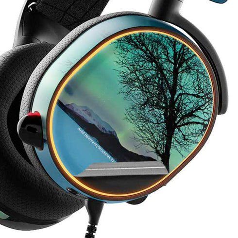 StockTrek Aurora Borealis over a lake in Norway SteelSeries Arctis 3 Skin