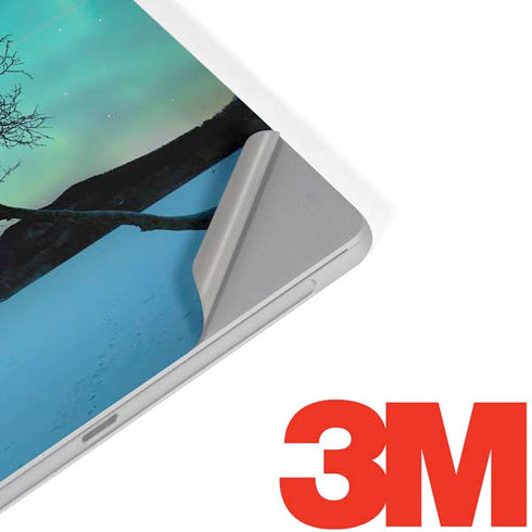 StockTrek Aurora Borealis over a lake in Norway Surface Go Skin