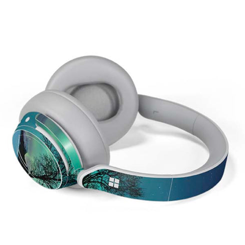 StockTrek Aurora Borealis over a lake in Norway Surface Headphones Skin